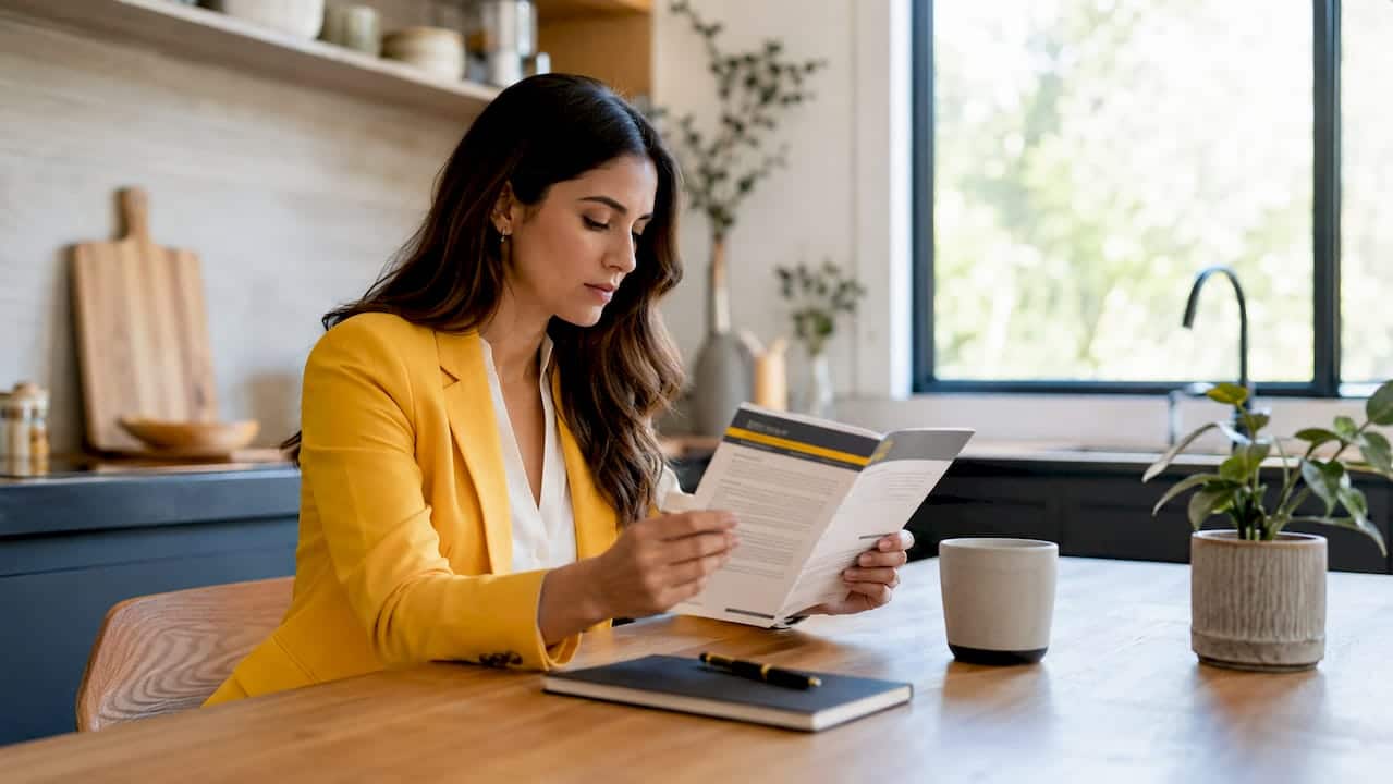 Man reading wage violation legal pamphlet