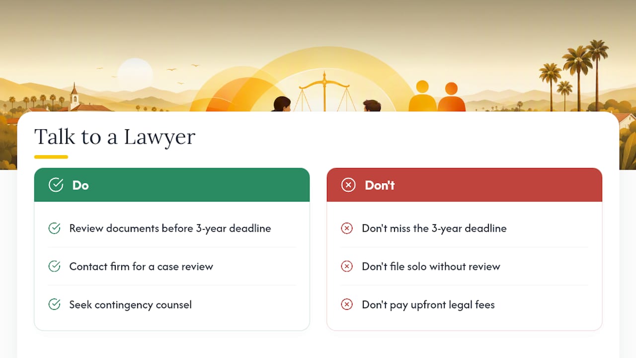 Talk to a Mission Viejo Employment Lawyer Before Your Filing Window Closes — overview diagram