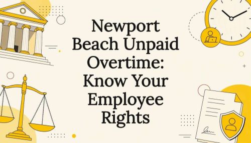 Decorative illustrated title card for employment rights article