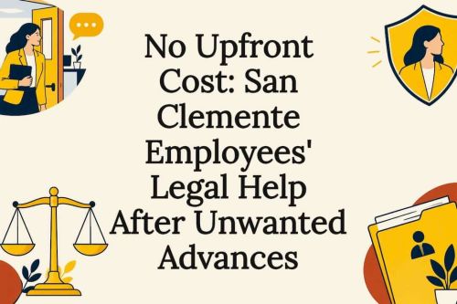 Workplace harassment legal help title card