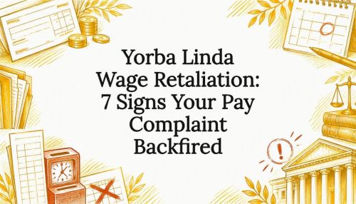 Wage retaliation title card illustration