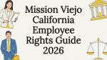 Decorative title card illustration with employee rights theme