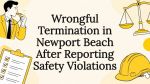 Decorative illustrated title card with legal and safety icons
