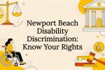 Decorative title card with legal and disability icons