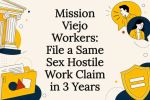 Same-sex workplace claim legal title card