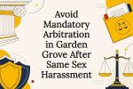 Decorative legal title card illustration
