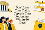 Cypress class action deadline title card