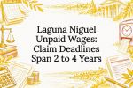 Hand-drawn wage claim title card illustration