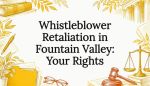 Legal sketch framing whistleblower rights headline